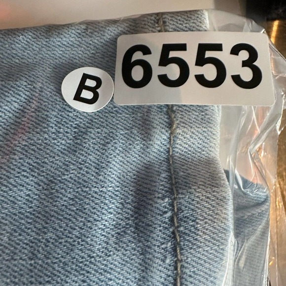 Indigo Rein High Rise Flare Leg Curvy Jeans Womens 15 Stretch Denim Blue Ripped - Picture 14 of 14